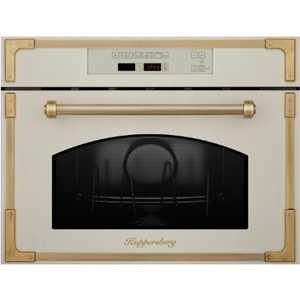 Встраиваемая микроволновая печь Kuppersberg, сенсорное управление, 12 режимов приготовления, функция запоминания для 3 режимов, 6 уровней мощности, функция автоматической и ручной разморозки, таймер на 90 минут, камера из нержавеющей стали, диаметр п