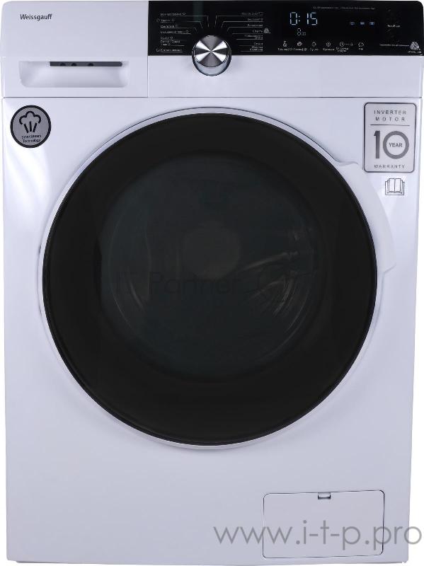 Стиральная машина Weissgauff WMD 6150 DC Inverter Steam стирка + сушка + пар