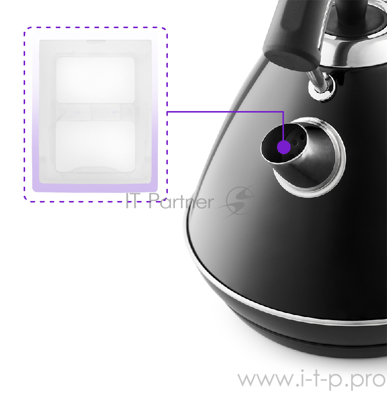 Чайник Kitfort КТ-687-2 черный