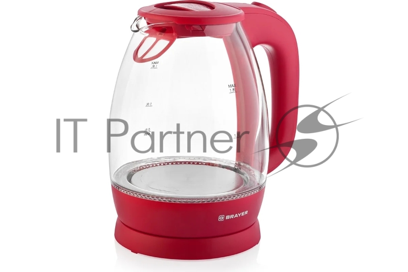 Чайник электрический BRAYER BR1045RD розовый