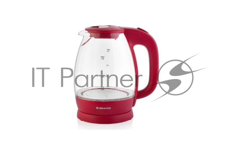 Чайник электрический BRAYER BR1045RD розовый