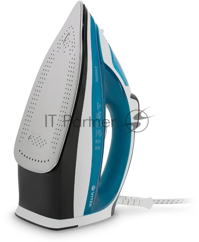 Утюг VITEK VT-1263 В Мощность 2400Вт. Материал подошвы нержавеющая сталь. Паровой удар 135 г/мин. Регулировка подачи пара. Постоянная подача пара. Функция разбрызгивания. Автоматическое отключение. Вертикальное отпаривание. Защита от накипи. Противок