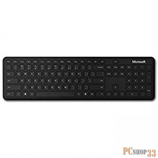 Клавиатура Microsoft Bluetooth Russian Hdwr черный беспроводная BT