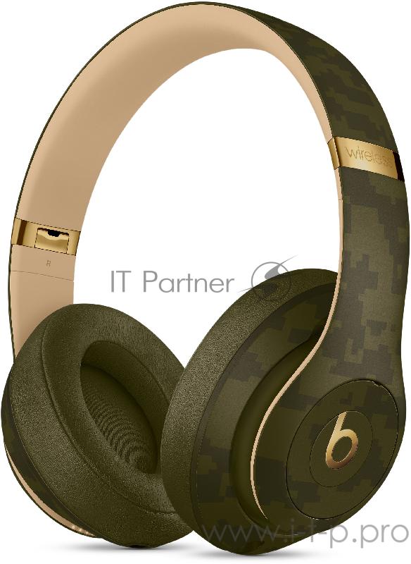 Беспроводные наушники Beats Solo3 коллекция Beats Camo цвета зеленый лес Beats Studio3 Wireless Headphones - Beats Camo Collection - Forest Green