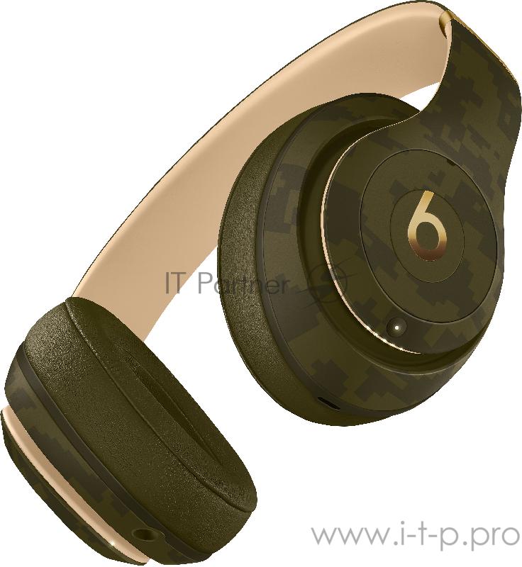 Беспроводные наушники Beats Solo3 коллекция Beats Camo цвета зеленый лес Beats Studio3 Wireless Headphones - Beats Camo Collection - Forest Green