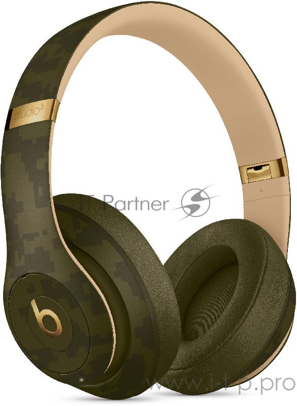 Беспроводные наушники Beats Solo3 коллекция Beats Camo цвета зеленый лес Beats Studio3 Wireless Headphones - Beats Camo Collection - Forest Green