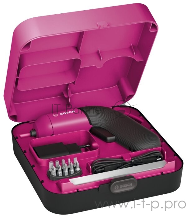 Отвертка электрическая Bosch IXO VI Colour аккум. патрон:Шестигранник 6.35 мм (1/4) (кейс в комплекте)