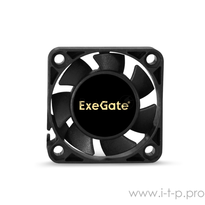 Вентилятор ExeGate EX04010S2P, 40x40x10 мм, подшипник скольжения, 2pin, 5500RPM, 22dBA