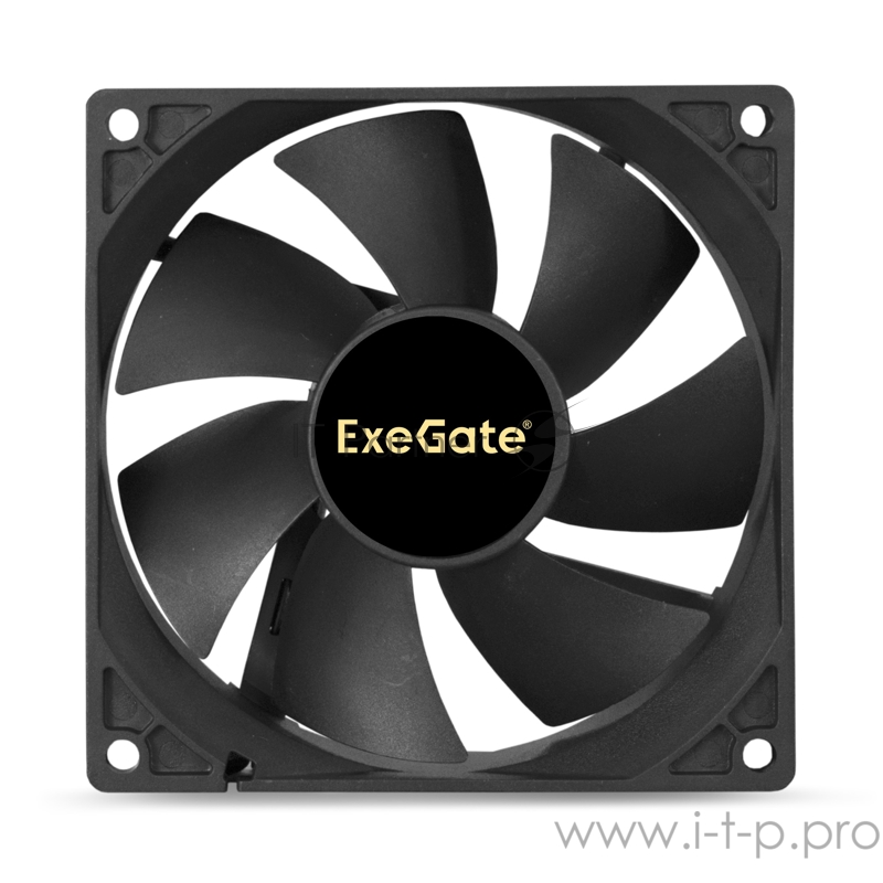 Вентилятор ExeGate ExtraPower EP09225S3P, 92x92x25 мм, подшипник скольжения, 3pin, 2200RPM, 24dBA