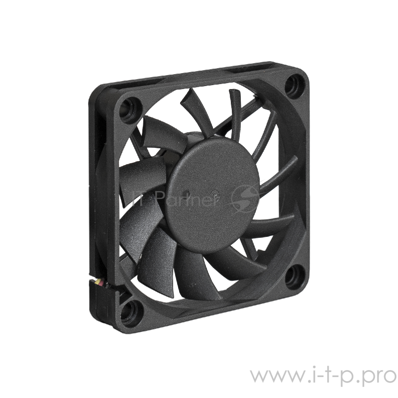 Вентилятор ExeGate ExtraSilent ES06010S3P, 60x60x10 мм, подшипник скольжения, 3pin, 3000RPM, 23dBA