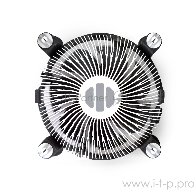 Кулер ExeGate EE97379, Al, S1150/1151/1155/1156, TDP 65W, Hydro bearing, 4pin, 23.5db, BOX