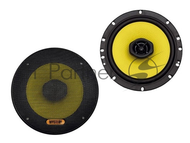 Колонки автомобильные Mystery Professional MF 632 200Вт 90дБ 4Ом 16.5см (6 1/2дюйм) (ком.:2кол.) коаксиальные двухполосные