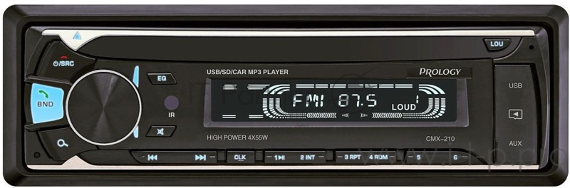 Автомагнитола Prology CMX-210 1DIN 4x55Вт