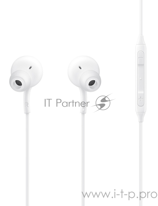 Гарнитура вкладыши Samsung EO-IC100 1.2м белый проводные (в ушной раковине)