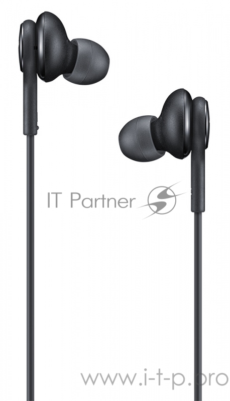 Гарнитура вкладыши Samsung EO-IC100 1.2м черный проводные (в ушной раковине)