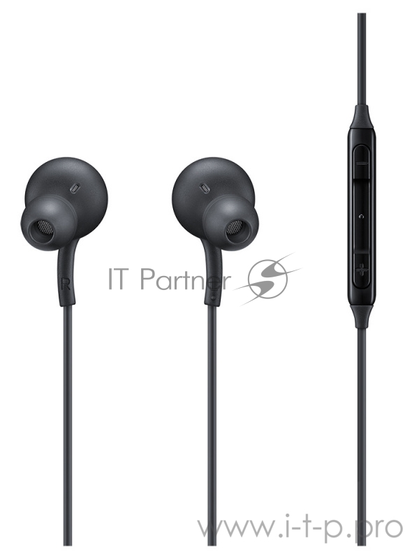 Гарнитура вкладыши Samsung EO-IC100 1.2м черный проводные (в ушной раковине)