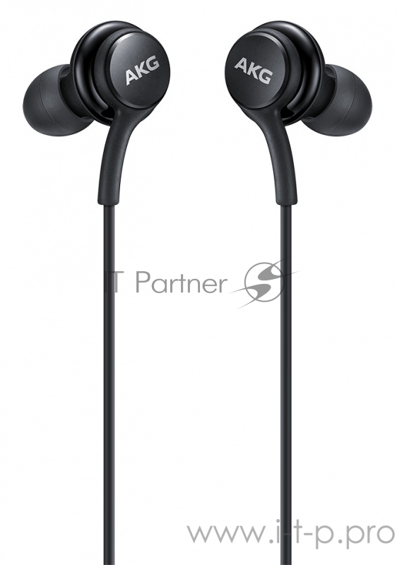 Гарнитура вкладыши Samsung EO-IC100 1.2м черный проводные (в ушной раковине)