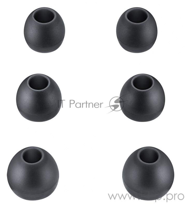 Гарнитура вкладыши Samsung EO-IC100 1.2м черный проводные (в ушной раковине)