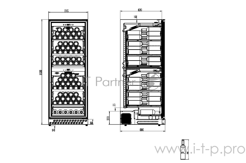 Холодильник винный CASO WineChef Pro 126