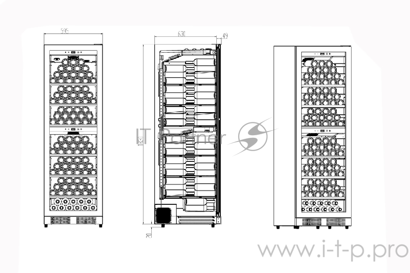 Холодильник винный CASO WineChef Pro 180