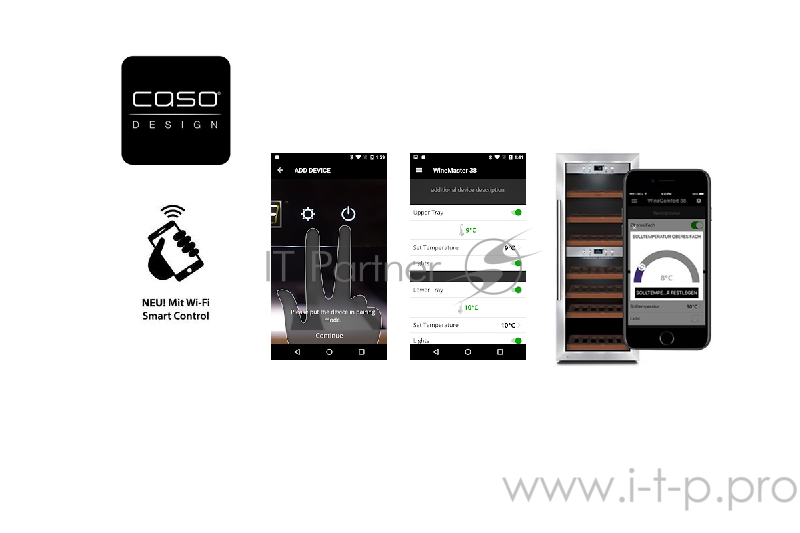 Холодильник винный CASO WineChef Pro 40