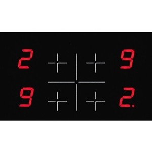 Индукционные варочные панели Weissgauff 60 см, индукционная, стеклокерамика Vitro Ceramic Glass, сенсорное+слайдерное управление, FLEX ZONE, индикация степени нагрева, таймер, блокировка от детей, черная