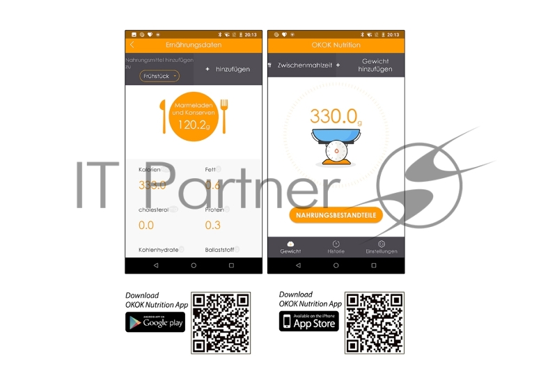 Кухонные весы Profi Cook PC-KW 1158 BT inox