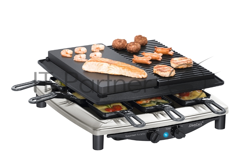 Раклетница Steba RC 4 plus DELUX chrom