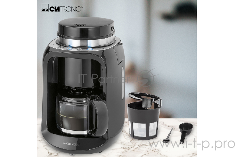 Кофеварка Clatronic KA 3701 schwarz-inox