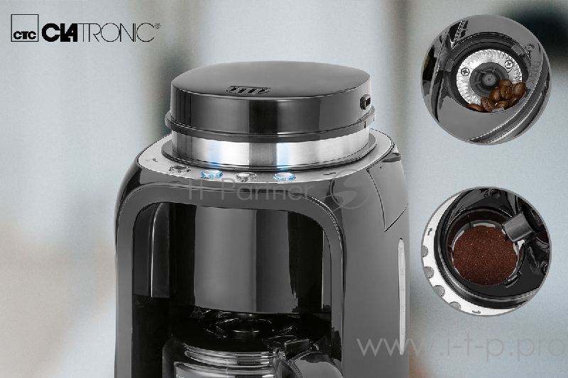 Кофеварка Clatronic KA 3701 schwarz-inox