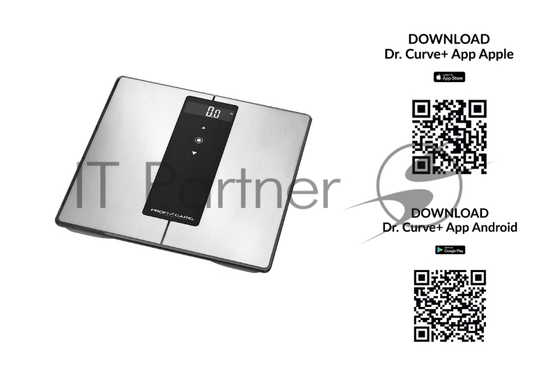 Напольные весы ProfiCare PC-PW 3008 BT 9 in 1