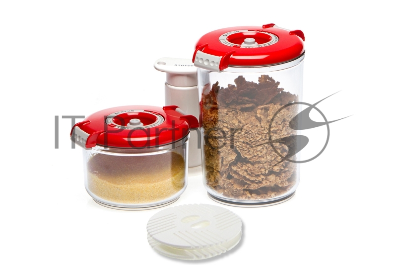 Контейнеры для вакуумных упаковщиков STATUS, набор VAC-RD-Round Blue