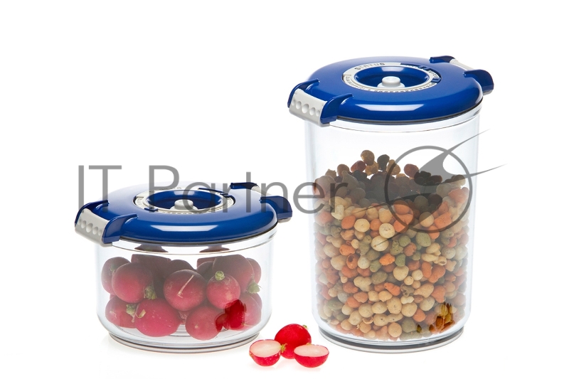 Контейнеры для вакуумных упаковщиков STATUS, набор VAC-RD-Round Red