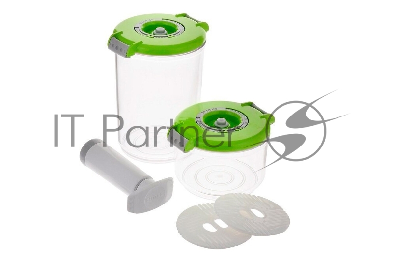 Контейнеры для вакуумных упаковщиков STATUS, набор VAC-RD-Round Red