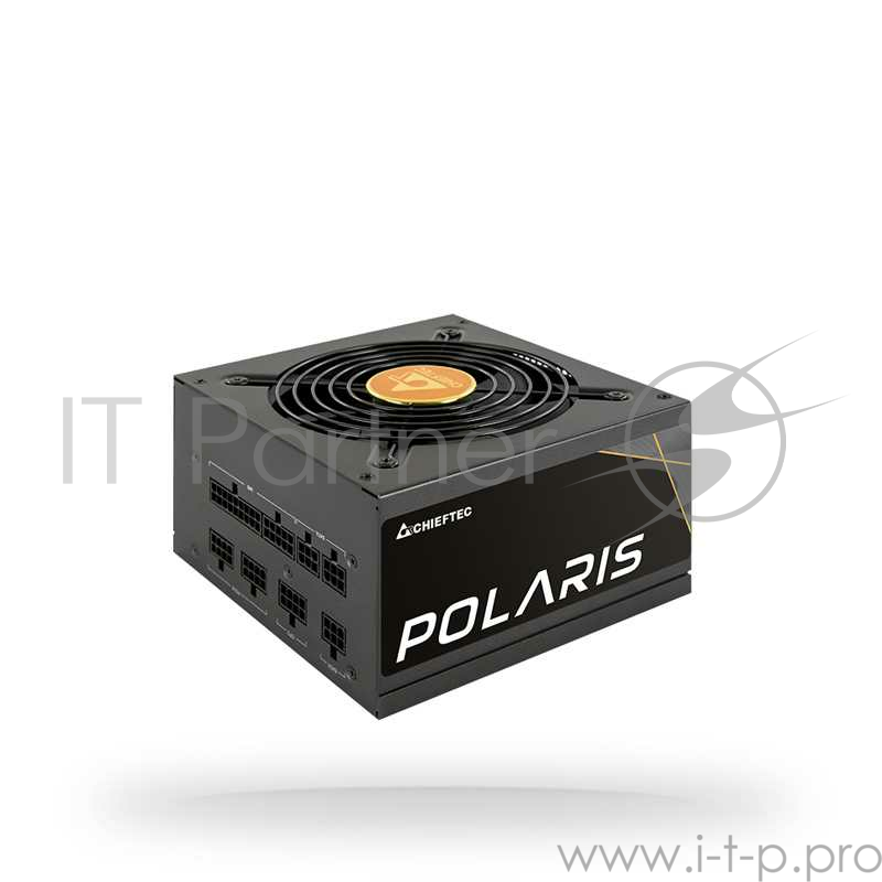 Блок питания Chieftec Polaris PPS-750FC (ATX 2.4, 750W, 80 PLUS GOLD, Active PFC, 120mm fan, Full Cable Management) Retail
