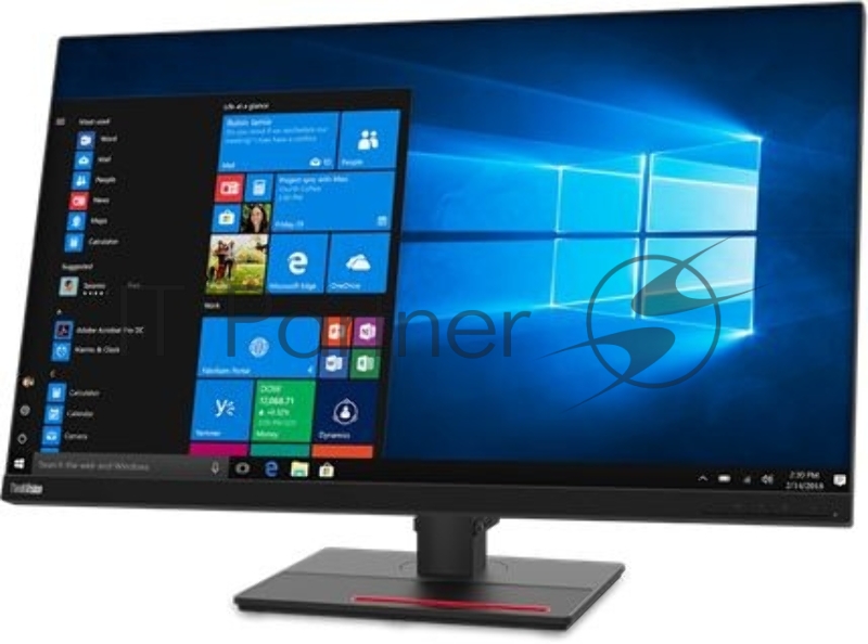 Монитор Lenovo ThinkVision T32p-20 31.5 16:9 UHD (3840x2160) IPS, CR 1000:1, BR 350, 178/178 , 1xHDMI 2.0, 1xDP1.2, 1xUSB-C, USB Hub (4xUSB 3.0), 1xAudio Port (3.5 mm), LTPS , 3YR Exchange