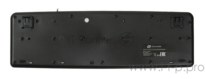 Клавиатура Oklick 90MV2 черный USB