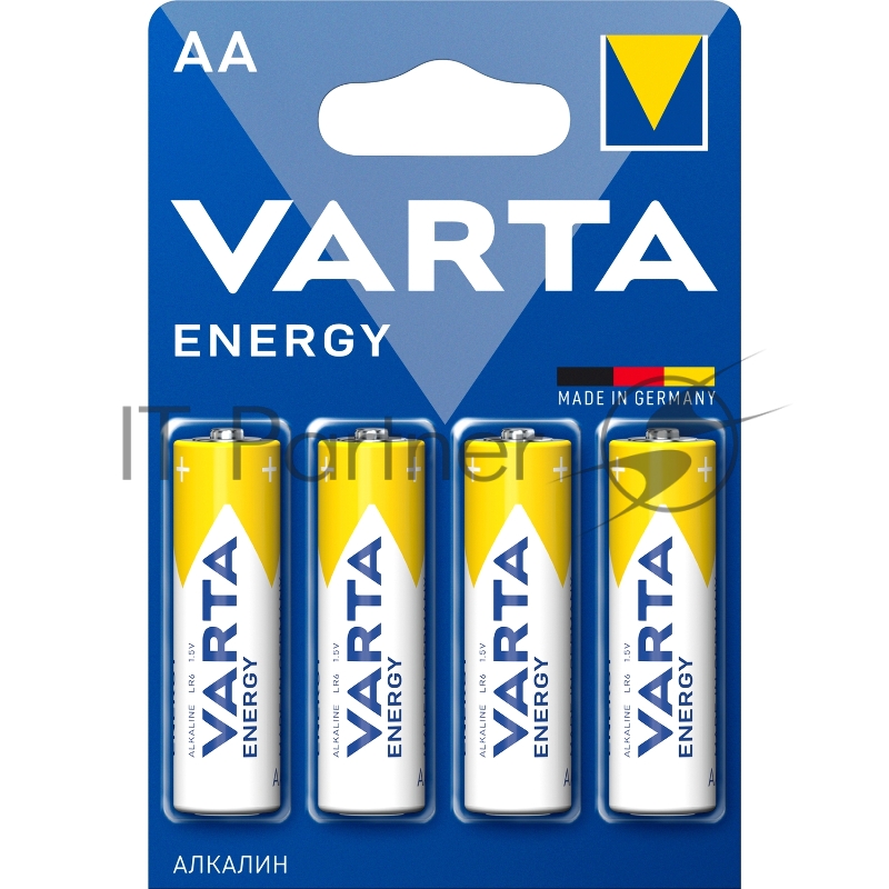 Батарейки VARTA ENERGY AA бл. 4 (рус.)
