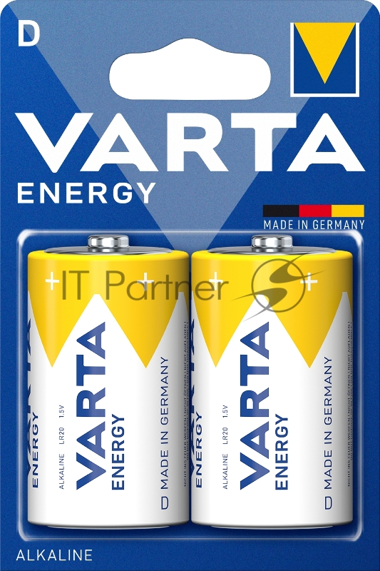 Батарейки VARTA ENERGY D бл. 2