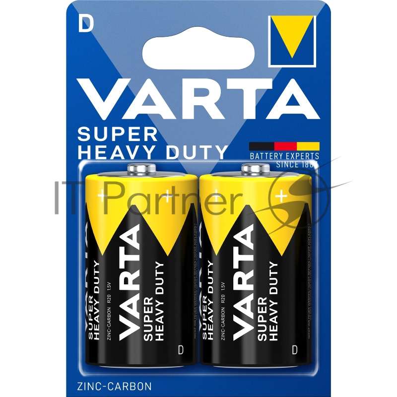 Батарейка VARTA SUPERLIFE D бл. 2
