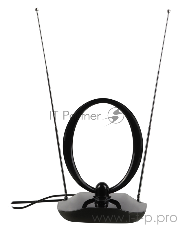 Антенна телевизионная Hyundai H-TAI400 30дБ активная черный