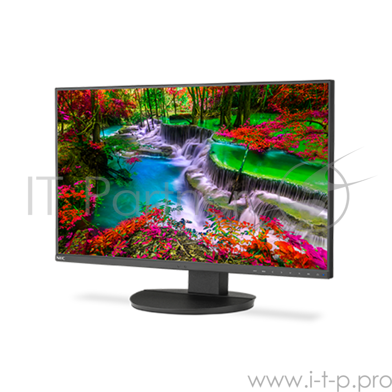 Монитор NEC 27 EA271F-BK LCD Bk/Bk (IPS 16:9 250cd/m2 1000:1 6ms 1920x1080 178/178 VGA DVI HDMI DP 4хUSB HAS 150mm Swiv Tilt Pivot Human Sensor Spk 2x1W)