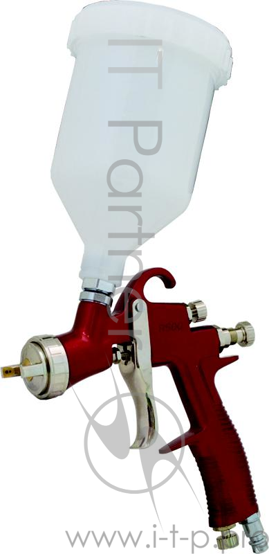 Краскопульт пневматический КАЛИБР КРП-1,5/0,6ВБ ПРОФИ верхн.бачок.1.5мм 0.6л 8.3бар 84-109л/мин