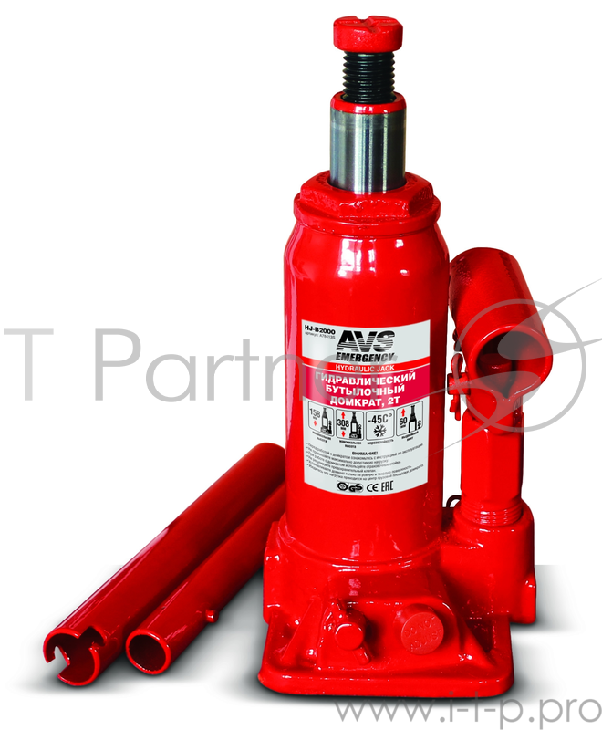Домкрат AVS HJ-B2000 гидравлический 2т 158-308мм.