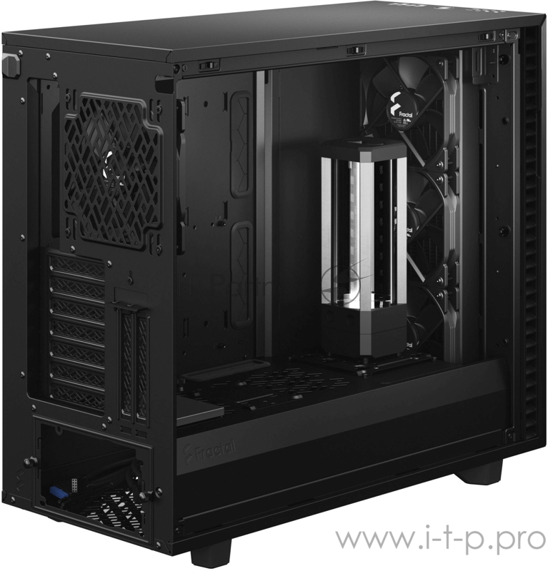 Корпус Fractal Design DEFINE 7 BLACK / mid tower / E-ATX / 3x140mm fans inc. / FD-C-DEF7A-01
