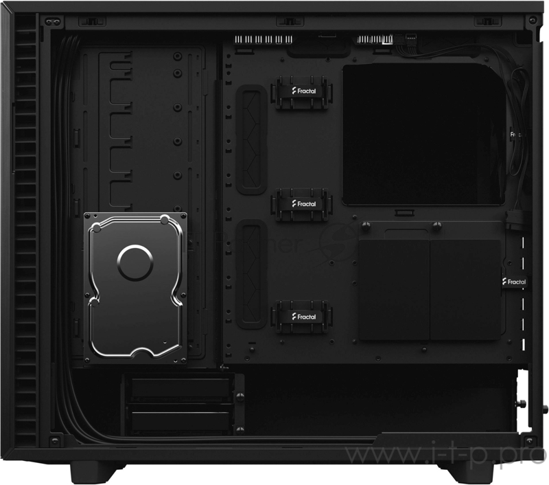 Корпус Fractal Design DEFINE 7 BLACK / mid tower / E-ATX / 3x140mm fans inc. / FD-C-DEF7A-01