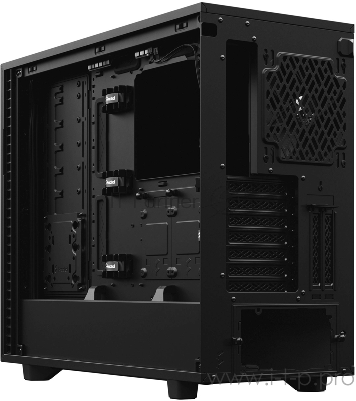 Корпус Fractal Design DEFINE 7 BLACK / mid tower / E-ATX / 3x140mm fans inc. / FD-C-DEF7A-01