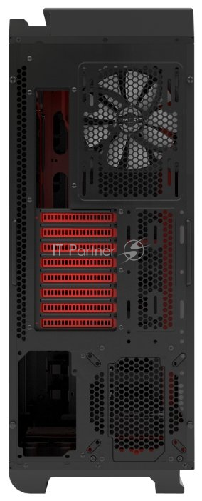 Корпус PHANTEKS Enthoo Primo SE Sand-blasting Black-Red, Red LED, без БП, алюминиевая лицевая и верхняя панели, боковое окно, Full-Tower
