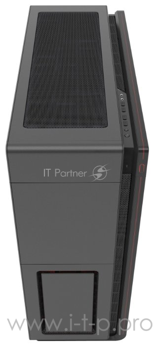Корпус PHANTEKS Enthoo Primo SE Sand-blasting Black-Red, Red LED, без БП, алюминиевая лицевая и верхняя панели, боковое окно, Full-Tower