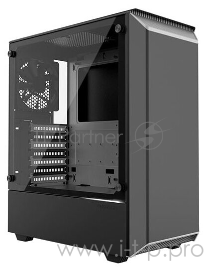 Корпус PHANTEKS Eclipse P300 Tempered Glass, Black-White, RGB LED иллюминация, цельнометалический, Mid-Tower
